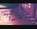 【MMD】暮れる教室とアリシア