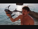 We drowned our drone (DJI Mavic Air 2 drone crash - fail)