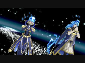 【MMDツイステ】イデア・オルト《星に願いを》衣装【モデル配布】