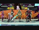 PSO2 ロビーアクション 655「ウェポノイドポーズ８」+656「ウェポノイドポーズ９」+662「魔術ポーズ２」