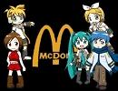 VOCALOIDで歌ってみた世界の言葉マクドナルドのうた