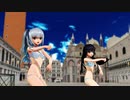 【MMD艦これ】 水着朝潮・霞でShake It Off