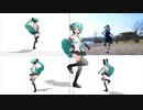 【MMD】ミクに「WAA!!!!」を1番Bメロまで踊ってもらいました【途中経過】