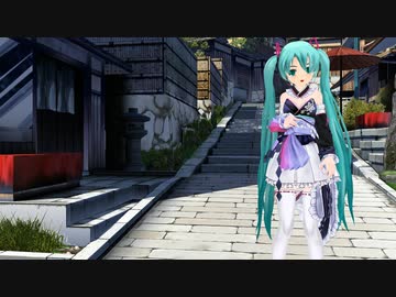 【らぶ式ミク】メルト? (京都編)【MMD】1080p