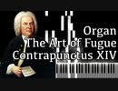 【J.S.バッハ】フーガの技法 - コントラプンクトゥスXIV - Organ Ver.【Contrapunctus 14/The Art of Fugue/Kunst der Fuge/Bach】