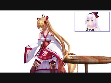 【アイドル部MMD】パスタを叩く筋肉料理研究家金剛いろは