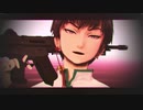 【MMD鬼徹】machine gun
