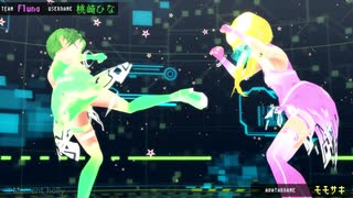 【ツキウタ。MMD】花年少の２P戦闘シーン