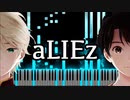 【ピアノ】『アルドノア・ゼロ』ED2 - aLIEz - A/Z - Animenz Ver. 【Synthesia】