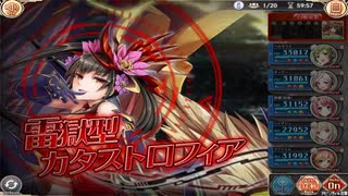 【神姫プロジェクト】光パ同一編成アビオソロ 雷カタス編