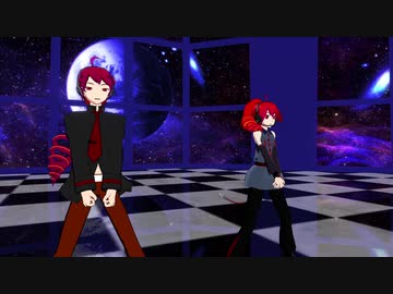 【MMD+UTAUカバー】ARROW【重音テッド・重音テサ】
