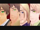 【APヘタリアMMD】　葡誕(仮)　【仏・西・英・葡・日】