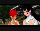 【MMD】　表裏一体　　ケイ＆ユリ