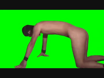 お尻をひっぱたかれる高校生君GB