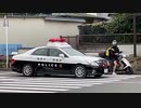 原付バイクさん、とんでもない方法でパトカーから逃亡してしまう