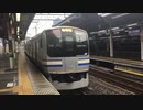 E217系Y-14編成 品川駅13番線入線