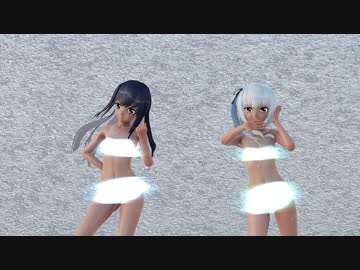 【Ray-mmd】朝潮と霞が踊らないと出られない部屋で愛Dee 明