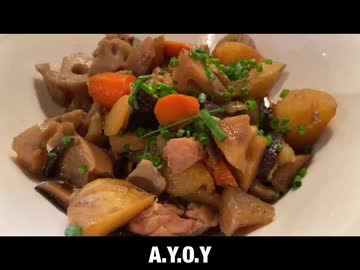 自分を大蛇丸と信じて止まない一般男性が、筑前煮とビールで優勝する動画です。