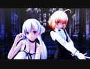 【アイドル部】牛巻りこと夜桜たまでロミオとシンデレラ【MMD】