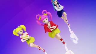 【MMD】アイドル天使ようこそようこ【デリンジャ―】