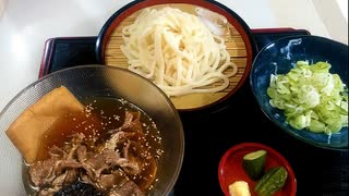 【料理】牛きつねのつけ汁うどん #127