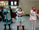 ロンドンのハルヒ＆みくる＆初音ミク