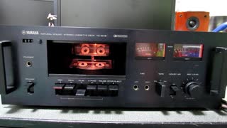 蘇生ジャンクカセットデッキ　自己録再テスト YAMAHA TC-511B ('77)