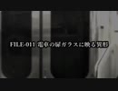 【衝撃映像】FILE-011 電車の扉ガラスに映る異形