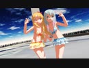 紗霧・エルフ ワンピ水着 ロキ【MMD-MV】