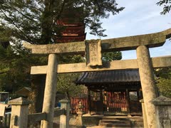 初秋の宮島散策（3）分割版 後編　大聖院から厳島神社参道、夕暮れの御笠浜の海　