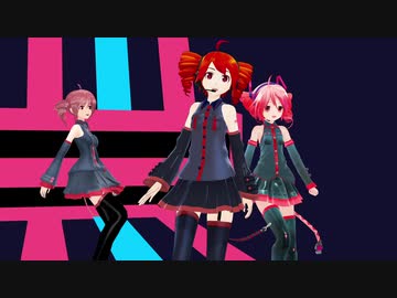 【MMD+UTAUカバー】気まぐれメルシィ【重音テト】