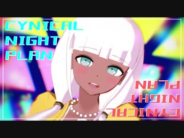 【ダンガンロンパMMD】シニカルナイトプラン【夜長・茶柱】