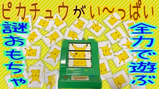 【謎のおもちゃ】ピカチュウのしっぽを借りて神経衰弱！