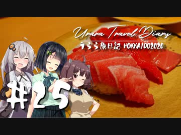 【VOICEROID車載】うらら旅日記#２５『HOKKAIDO2020②～洞爺湖・室蘭編～』