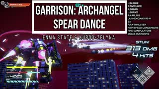 ギャリアクお気に入り立ち回り集1分#3(全部槍)【Garrison: Archangel】