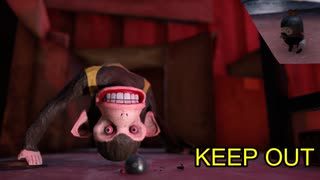 おもちゃの王様で不気味な屋敷を冒険するゲーム【KEEP OUT】