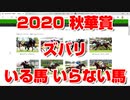 【競馬に人生】秋華賞 2020 ズバリ いる馬 いらない馬【 アブレイズ ウインマイティー ウインマリリン ソフトフルート デアリングタクト パラスアテナ マジックキャッスル リアアメリア】