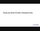 A Thousand Miles / Vanessa Carlton 簡易ピアノで歌ってみた