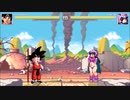 MUGEN ドラゴンボール 自分と解像度が違う悟空を偽者だと思い込むチチ