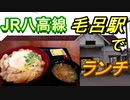 【JR八高線】毛呂駅と名物丼を食べる