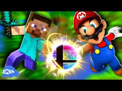 [SMG4]スティーブ VS スマブラ