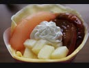 りんごクレープ　作りました