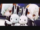 【MMD】刀犬源氏兄弟と源氏うさぎさんで『Scream』♪