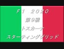 2020　第9戦　トスカーナ　スターティンググリッド