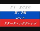 2020　第10戦　ロシア　スターティンググリッド