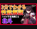 3分でわかるハイレグ女海賊(北斗)【原神】