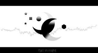 fall in night / 初音ミク＆v_flower