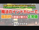 魔法のインドカレーで肝脂肪の数値が正常値  10-13-2020