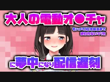 大人の電動おもちゃをハメて１位を取るまで終われないマリカ に夢中になり配信時間に遅れた鈴鹿詩子 にじさんじtool
