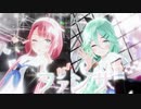 【MMD艦これ】山風と江風のファンサ！【表情配布】